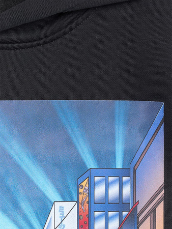 Bluza dresowa nierozpinana z kapturem chłopięca 4F 4FJRAW25TSWSM2345-20S