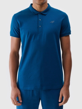 Koszulka polo regular męska 4F 4FWMM00TPTSM367-46S