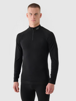 Bielizna termoaktywna bezszwowa z wełną merino (góra) męska 4F 4FWAW24USEAM197-20S