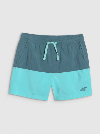 Spodenki chłopięce plażowe boardshorty 4F 4FJWSS25UBDSM116-46S