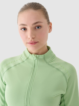 Bluza treningowa slim szybkoschnąca damska 4F 4FWAW24TFSWF411-41S