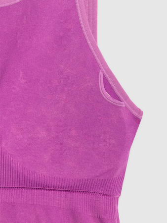 Top do jogi i pilatesu slim szybkoschnący damski 4F 4FWAW25TFSLF578-54A