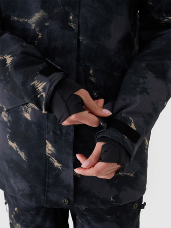 Kurtka snowboardowa membrana 10000 damska 4F 4FWAW24TTJAF586-90A