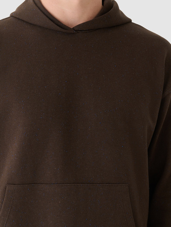 Bluza dresowa nierozpinana z kapturem męska 4F 4FWAW24TSWSM1310-80S