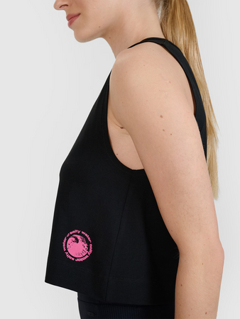 Top regular z nadrukiem damski 4F 4FWSS25TSLEF118-20S