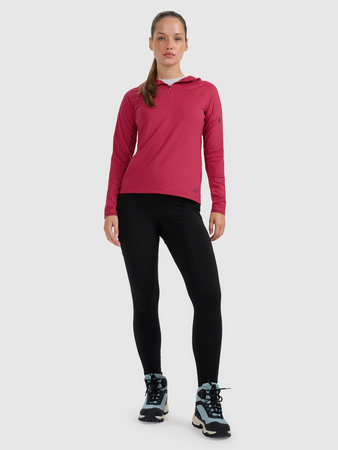 Bluza trekkingowa regular szybkoschnąca damska 4F 4FWAW25TFSWF591-53S