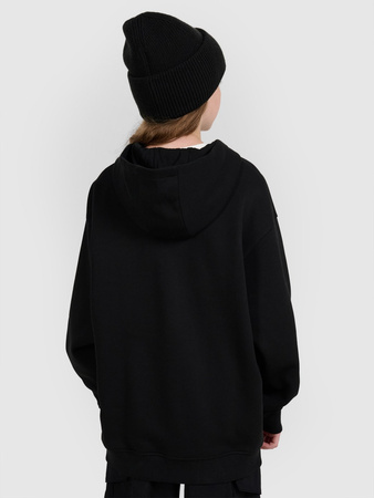 Bluza dresowa rozpinana z kapturem dziewczęca 4F 4FJRAW25TSWSF2516-20S