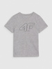 T-shirt z nadrukiem chłopięcy 4F 4FJWSS25TTSHM2179-27M