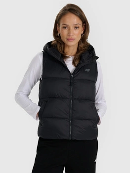 Bezrękawnik puchowy z wypełnieniem syntetycznym damski 4F 4FRAW25TVJAF326-20S
