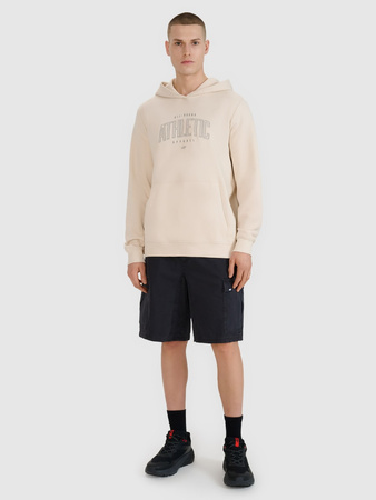 Bluza dresowa nierozpinana z kapturem męska 4F 4FRSS25TSWSM2201-12S