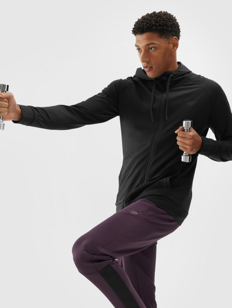 Bluza treningowa regular szybkoschnąca męska 4F 4FWAW24TFSWM403-20S