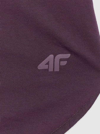 T-shirt oversize z modalem damski 4F 4FRAW25TTSHF3283-50S