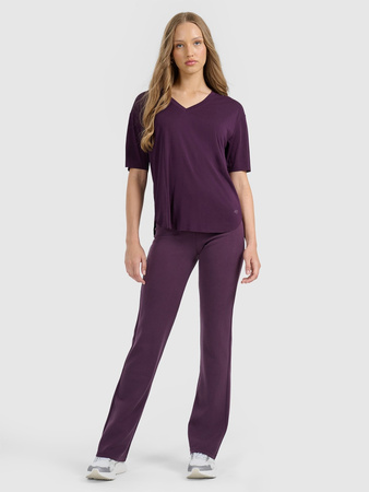 T-shirt oversize z modalem damski 4F 4FRAW25TTSHF3283-50S