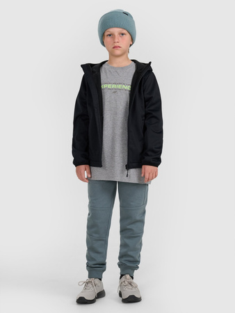 Kurtka softshell wiatroodporna membrana 5000 chłopięca 4F 4FJRAW25TSOFM516-20S