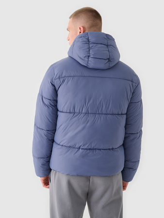 Kurtka zimowa puchowa z syntetycznym wypełnieniem męska 4F 4FWAW24TDJAM480-32S