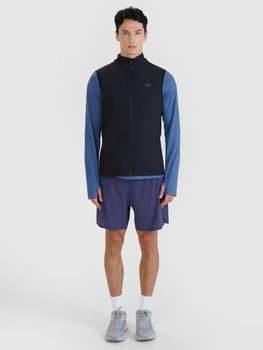 Bezrękawnik męski do biegania 4F 4FWSS25TVJAM248-20S