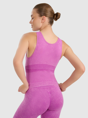 Top do jogi i pilatesu slim szybkoschnący damski 4F 4FWAW25TFSLF578-54A