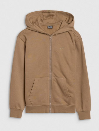 Bluza dresowa rozpinana z kapturem dziewczęca 4F Junior 4FJRAW24TSWSF1830-83S