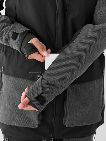 Kurtka snowboardowa membrana 10000 damska 4F 4FWAW24TTJAF587-20S