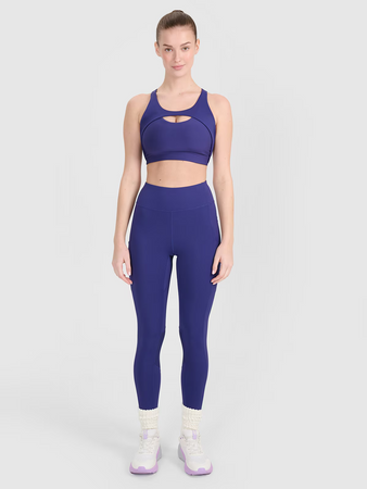 Biustonosz treningowy ze średnim wsparciem damski 4F 4FWSS25USBAF150-30S