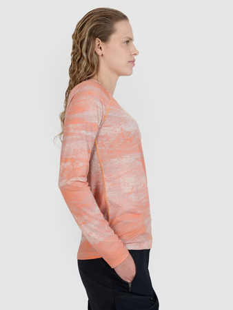 Longsleeve rowerowy szybkoschnący damski 4F 4FWSS25TFLOF344-70A