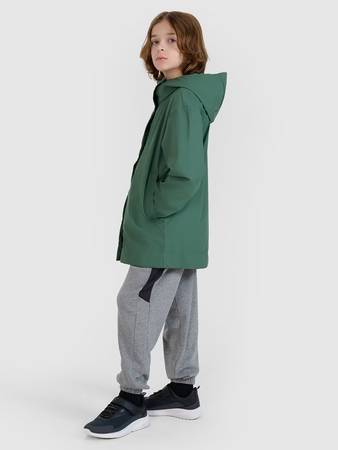 Kurtka przejściowa przeciwdeszczowa z gumową powłoką dziecięca 4F 4FJWSS25TJACU213-41S
