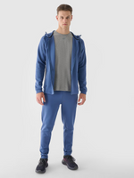 Bluza treningowa rozpinana z kapturem męska 4F 4FWAW24TFSWM405-32S