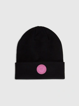 Czapka zimowa beanie dziewczęca 4F 4FJRAW25ACAPF0749-20S