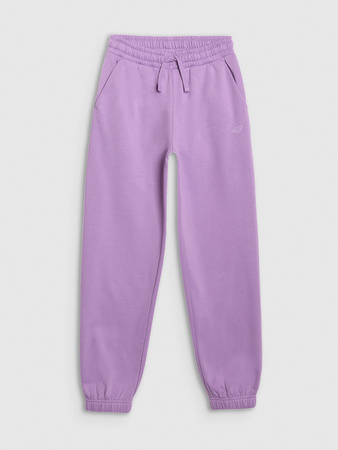 Spodnie dresowe joggery dziewczęce 4F 4FJRAW25TTROF1616-51S