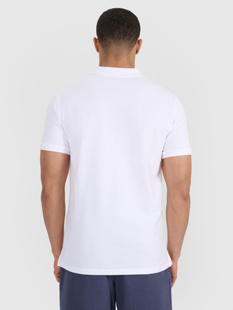 Koszulka polo męska 4F 4FWSS25TPTSM704-10S