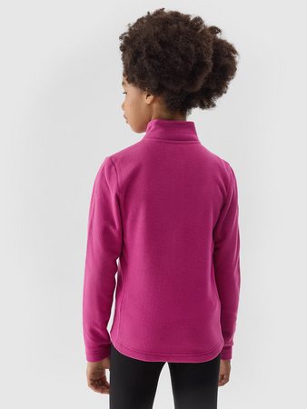 Polar ze stójką regular dziewczęcy 4F Junior 4FJWSS24TFLEF166-53S