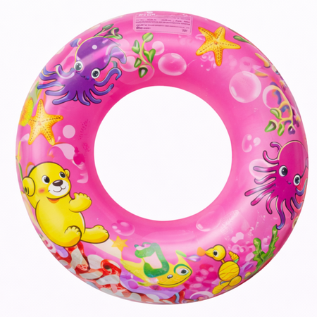 EMWU Koło BÓBR Różowe 70cm