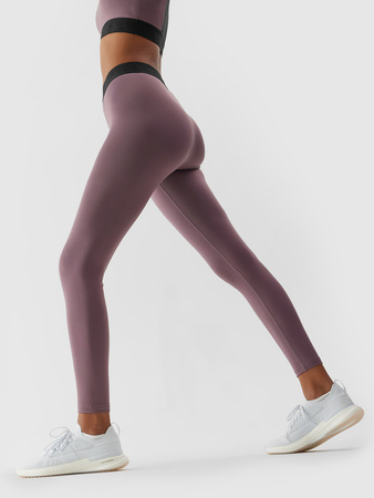 Legginsy treningowe z materiałów z recyklingu damskie 4F