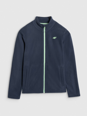 Chłopięcy polar ze stójką 4F 4FJWAW25TFLEM413-31S