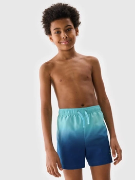 Spodenki plażowe boardshorty chłopięce 4F 4FJWSS25UBDSM115-31S