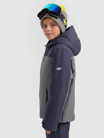 Kurtka narciarska membrana 5000 chłopięca 4F 4FJRAW25TTJAM1064-22S