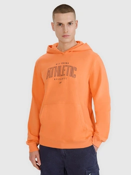 Bluza dresowa nierozpinana z kapturem męska 4F 4FRSS25TSWSM2201-70S