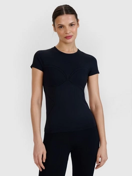 Koszulka do jogi i pilatesu szybkoschnąca damska 4F 4FWSS25TFTSF1270-20S