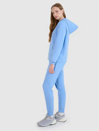 Bluza dresowa rozpinana z kapturem damska 4F 4FWMM00TSWSF1763-32S