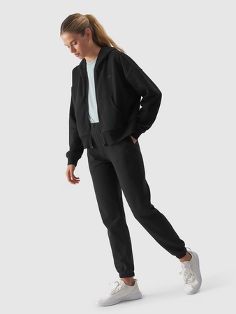 Bluza dresowa rozpinana z kapturem damska 4F 4FWAW24TSWSF1306-20S