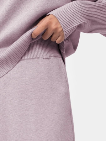 Spodnie dzianinowe joggery damskie 4F