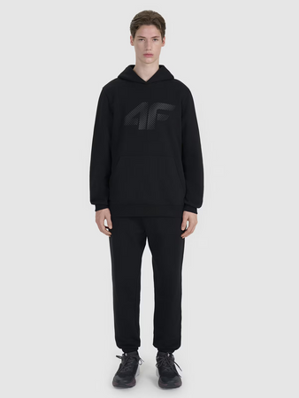 Bluza dresowa nierozpinana z kapturem męska 4F 4FWMM00TSWSM1766-20S