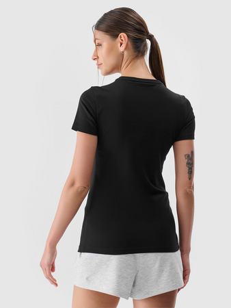 Koszulka damska bawełniana slim 4F 4FWMM00TTSHF2255-20S