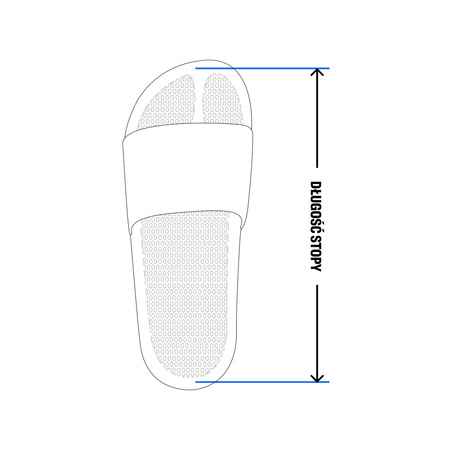 Klapki basenowe basic plain męskie Kubota KUBKBB-SS24-03-21