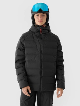 Kurtka zimowa puchowa 4FPRO z wypełnieniem naturalnym i membraną pertex 20000/20000 męska 4F 4FWAW24TTJAM717-20S