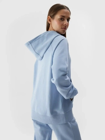 Dresowa damska bluza kangurka z kapturem 4F