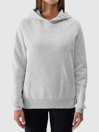 Bluza dresowa nierozpinana z kapturem damska 4F 4FWMM00TSWSF1764-27M