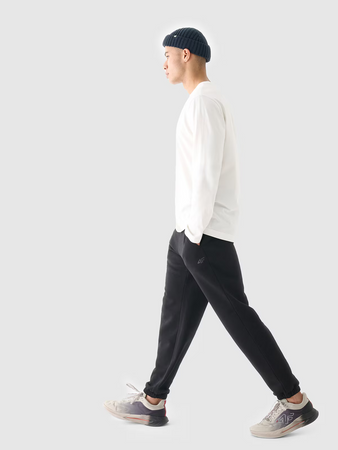 Spodnie dresowe joggery męskie 4F 4FWMM00TTROM1140-20S