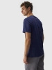 T-shirt męski z nadrukiem 4F 4FWMM00TTSHM1844-31S