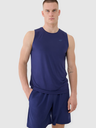 Tank top męski treningowy szybkoschnący 4F 4FWSS25TFSLM460-30S